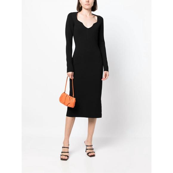 VERONICA BEARD Dresses & Skirts - NEW VERONICA BEARD imka cashmere midi dress in black